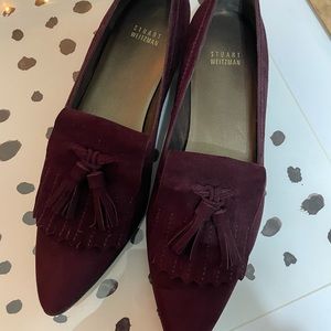 Stuart weitzman suede shoes